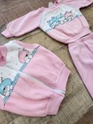 Vtg Early 90s 3 Piece Mckids Mcdonalds Sweatsuit Pink Great Shape Sz 18 Month