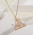 Deathly Hallows Pendant Necklace  Harry Potter Wizarding World  Fantastic Beasts