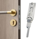 Hook And Pickup Tool Kit 2 In 1 Portable Lock Picking Set Ergonomic Handle  