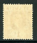 British Colonies 1921 St  Lucia Kgv 1  Orange Brown Msca Sg  103 Mint G762
