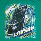 Kyle Larson Racing T Shirt Elk Grove Ca Xl    runnin Down The Dream    Rare
