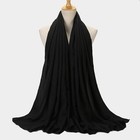 Muslim Women Hijab Solid Color Scarves Long Headscarf 90 180cm Turban Shawl Wrap