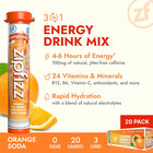 Zipfizz Daily Energy Drink Powder  Orange Soda  20 Pack   3-in-1 Sustained Energ