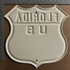 Florida Us Highway 1 Route Marker Road Sign 16x16 1930s S668