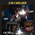 2in1 Arc Tig Welder Electric Igbt Welding Machine With Lift Tig 200a Hzxvogen Us