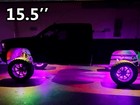 4x 15 5   Color Chasing Double Row Led Wheel Lights For Car Truck Multi-function