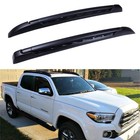 Aluminum Crossbars Matte Black Roof Rack Double Cab 2005-2019 Fit Existing Rails