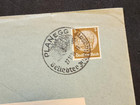 Ww2 Wwii Nazi German Third Reich Cover Letter Munich 1938 Oberstleutnant Stock