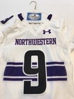 Game Worn Used Northwestern Wildcats Football Jersey  9 Size 42