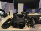 Htc Vive Xr Elite With Controllers  And Deluxe Pack  barely Used 