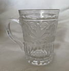 Retired Mikasa Crystal - Floral Trellis 12 Oz Crystal Mug - Multiples Available 