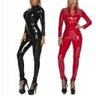 Women Leotard Long Sleeve Jumpsuit Sport Romper Sexy Catsuit Stretch Bodysuit