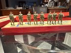 Vintage W  Britains U s  Military Police Set No  2021     8 Lead Soldiers With 