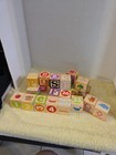 Wooden Blocks Set Of 24 1 5 Inch  Letters Numbers And Pictures