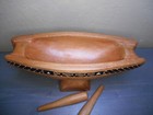 Lali Wooden Drum 12 Inches Simple Design Handmade