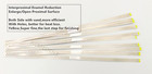 10pcs box  Dental Ipr Strip Gap Saw Diamond Polishing Finishing Strips