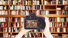 7x5ft Bookshelf Backdrop Window Backdrops For Photography Backdrop Picture Vinyl