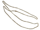 Vintage Gold Tone 27  Chain Necklace