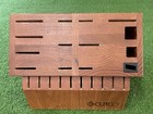 Cutco 24 Slot Signature Set Wood Knife Block Ultimate Kitchen Made In U s a 