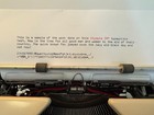   excellent    White 1961 Olympia Sm7 Deluxe Typewriter    senatorial Typeface  
