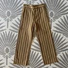 Vtg Handmade Herringbone Wool Pants Bundle Boys Size 7   8 Button Fly Workwear