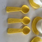 Vintage 1982 Fisher Price Yellow And White Tea Set  681
