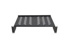 Cantilever Network 2u Server Shelf Mount 19  Vented Rack Mount 14  Deep Tray