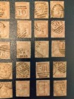 Great Britain Q v Used Lot Of 48 Sg 166 1880-1881  1d Brown