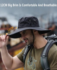 1 Pc Sun Protection Fishing Hat Anti Uv Breathable Camping Cap