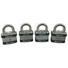 Master Lock Commercial Padlock 5ka Set 4 Locks With 4 Keys