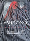 Evanescence Exclusive Sanctuary Nashville 6 15 26 Black T-shirt Size L