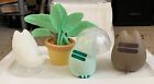Set Of 4 Pusheen Cat Subscription Figures - Plant  Donut  Ghost   Green Umbrella