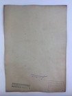 Pablo Picasso Coa Art Painting Original Drawing Vintage Paper Signed