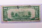 1929  20   National Currency   F r b  New York  N y   Circulated Note    snb002
