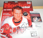Brett Hull Signed Autographed Beckett Hockey Magazine 700 Goals Club Jsa Coa