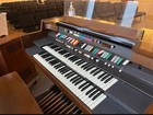 Hammond Electric Organ 61-key Dual Manual Wood Console  Brown