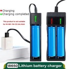 Rechargeable Lithium Battery Charger Usb 3 7v 1 2 4 Slot For Li-ion Batteries