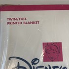 Disney Princess Printed Fleece Blanket 72x90  Twin full Throw Multi Retro-style