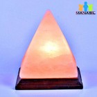 Manasil Himalayan Salt Natural Lamp Pyramid 6-8 Lbs 7 Inch Gs-01
