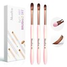 3pcs Professional Acrylic Nail Brush Set  Size 8 12 14 For Powder Application