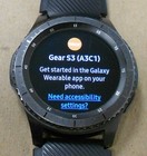 Samsung Gear S3 Frontier Sm-r765a 46mm Tested Working 0825-02m