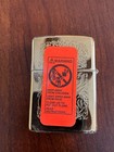 Zippo 1996 Vintage Western Camel Lighter 2-sided Etched 22k Gold Plated