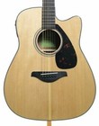 Yamaha Fgx800c Solid Top Cutaway Acoustic-electric Guitar  Dreadnought