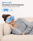 Alljoy Eye Massager With Heat And Cooling For Migraines  Eye Massager For Rel   
