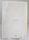 Vintage 60 s Charmcraft Thanksgiving Bear Pilgrim Wish Greeting Card - New 