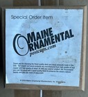 Maine Ornamental  Hatteras Castine Flat Bottom 4 X 4 Redwood Deck Post Cap