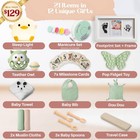 New Baby Gift Basket 22-piece Set With Elegant Keepsake Magnet Box   Newborn    
