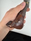 Massive Filipino Sundang Moro Kris Sword Fish Hook Handle 19th C No Scabbard 25   