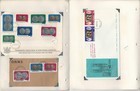 British Royalty Stamp Collection  17 Pages Covers Queen Elizabeth  p 