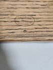 Vintage Singer Wooden Folding Puzzle Box Mitred Dovetailed Brass  Parts 1889